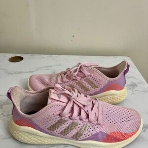 Adidas pink and purple size 10